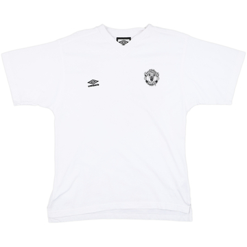2000-01 Manchester United Umbro T-shirt en coton - 8/10 - (S)