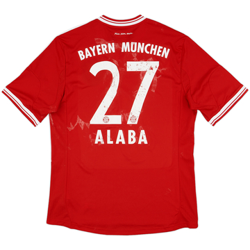 2013-14 Bayern Munich Maillot domicile Alaba #27 - 4/10 - (L)