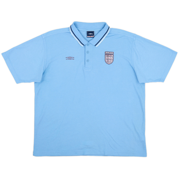2000-01 England Umbro Polo - 7/10 - (L)