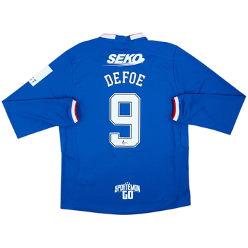 2022-23 Rangers Maillot domicile manches longues Defoe #9 - 8/10 - (XL)