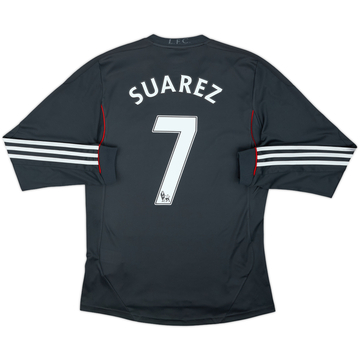 2011-12 Liverpool Maillot Extérieur ML Suarez #7 - 8/10 - (S)