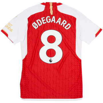 2023-24 Arsenal Maillot Domicile Authentique Odegaard #8 - 8/10 - (S)