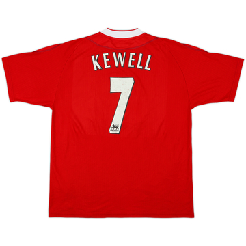 2002-04 Liverpool Maillot Domicile Kewell #7 - 6/10 - (L)
