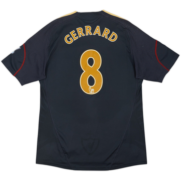 Maillot extérieur Liverpool 2009-10 Gerrard #8 - 8/10 - (L)