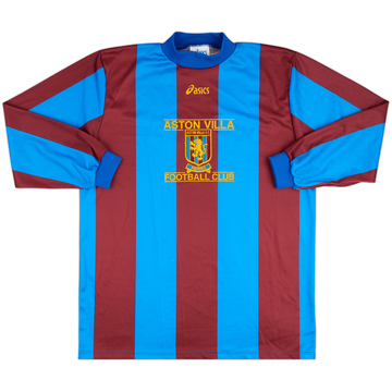1993-95 Aston Villa Asics Maillot d'entraînement manches longues - 7/10 - (XL)