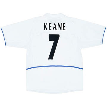 2002-03 Leeds United Maillot domicile Keane #7 - 8/10 - (M)