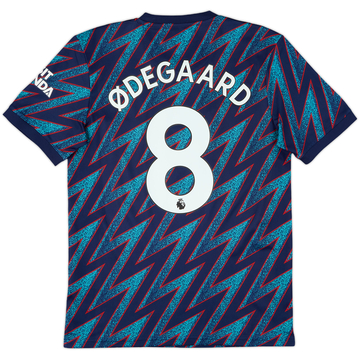 2021-22 Arsenal Maillot Third Odegaard #8 - 10/10 - (S)