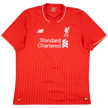 2015-16 Liverpool Maillot Domicile - 5/10 - (XXL)