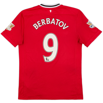 2011-12 Manchester United Maillot Domicile Berbatov #9 - 6/10 - (M)