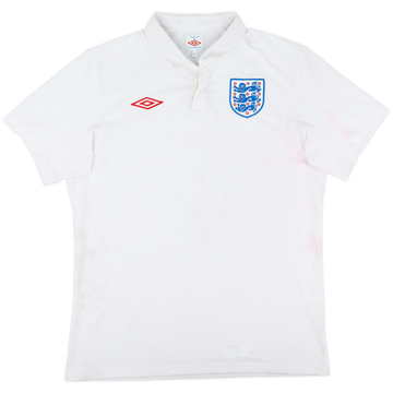 2009-10 England Maillot Domicile - 4/10 - (M)