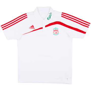 2009-10 Liverpool adidas Polo - 8/10 - (L)