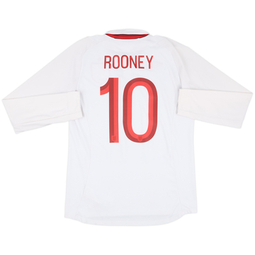 2012-13 England Maillot Domicile ML Rooney #10 - 6/10 - (M)