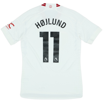 2023-24 Manchester United Maillot Troisième Authentique Højlund #11 - 8/10 - (S)