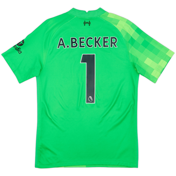 2021-22 Liverpool GK Maillot MC A.Becker #1 - 10/10 - (S)
