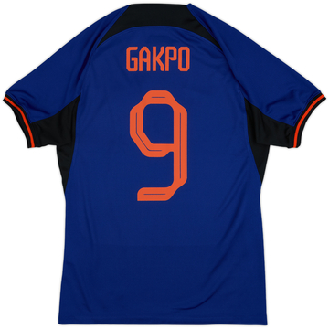 Maillot extérieur Netherlands 2022-23 Gakpo #9 - 10/10 - (S)