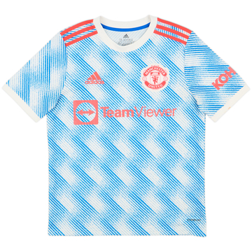 2021-22 Manchester United Maillot extérieur - 6/10 - (L.Boys)