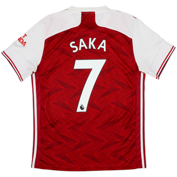 2020-21 Arsenal Maillot Domicile Saka #7 - 5/10 - (M)