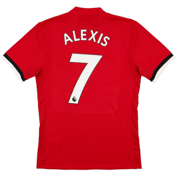 2017-18 Manchester United Maillot Domicile Alexis #7 - 6/10 - (S)