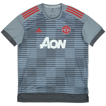 2017-18 Manchester United adidas Maillot d'entraînement - 8/10 - (XL)
