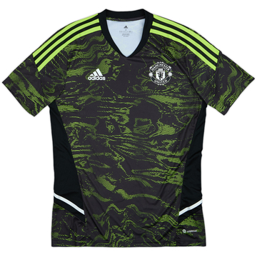 2022-23 Manchester United adidas Maillot d'entraînement - 10/10 - (M)