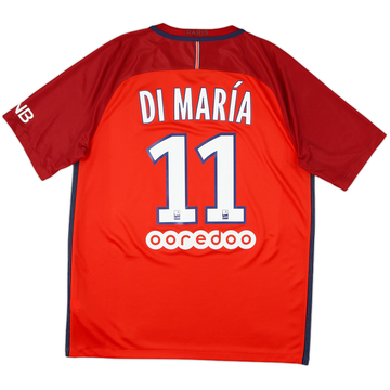 2016-17 Paris Saint-Germain Maillot extérieur Di Maria #11 - 10/10 - (L)