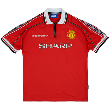 1998-00 Manchester United Maillot domicile - 5/10 - (L)