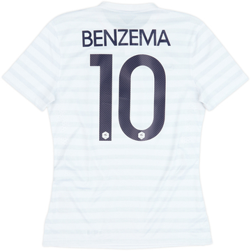 2014-15 France Maillot extérieur version joueur Benzema #10 - 8/10 - (M)