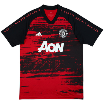 2020-21 Manchester United adidas Maillot d'entraînement - 9/10 - (M)