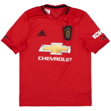 2019-20 Manchester United Maillot Domicile - 5/10 - (L.Boys)