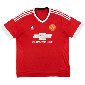 2015-16 Manchester United Maillot Domicile - 5/10 - (XL)