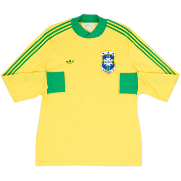 1978-80 Brazil Maillot domicile manches longues - 8/10 - (M)