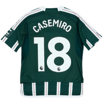 2023-24 Manchester United Maillot extérieur Casemiro #18 - 9/10 - (13-14 ans)