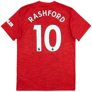 2020-21 Manchester United Maillot Domicile Rashford #10 - 10/10 - (M)