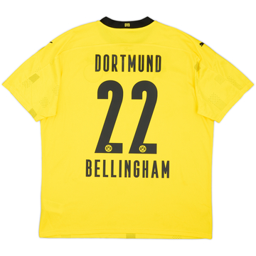 2020-21 Borussia Dortmund Maillot de Coupe Bellingham #22 - 10/10 - (XL)