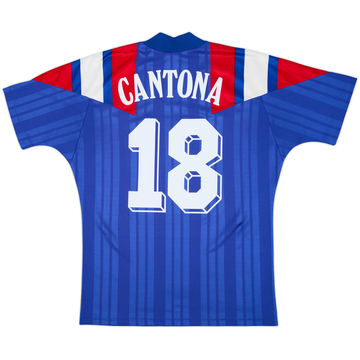 1992-94 France Maillot domicile Cantona #18 - 9/10 - (M/L)