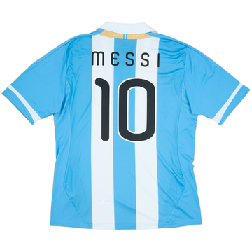 2011-13 Argentina Maillot Domicile Messi #10 (XL)