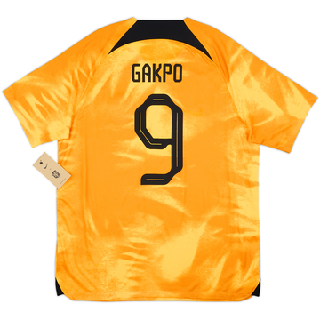 2022-23 Pays-Bas Maillot domicile Gakpo #9 (L)