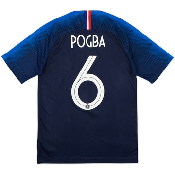 2018 France Maillot Domicile Pogba #6 - 7/10 - (S)