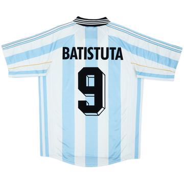 1998-99 Argentina Maillot Domicile Batistuta #9 - 8/10 - (M)