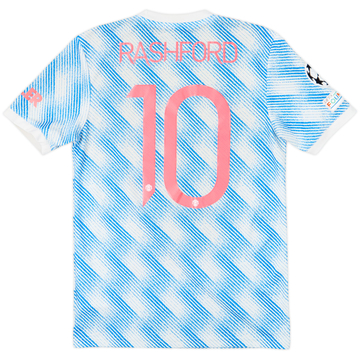 2021-22 Manchester United Maillot extérieur Rashford #10 - 5/10 - (S)