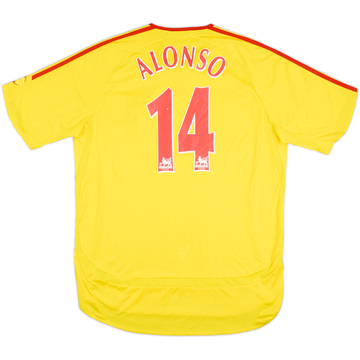 2006-07 Liverpool maillot extérieur Alonso #14 - 7/10 - (L)