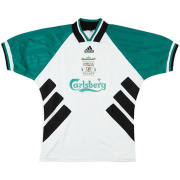 1993-95 Liverpool Maillot extérieur - 7/10 - (S)