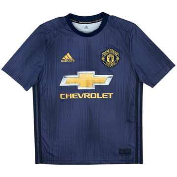 2018-19 Manchester United Maillot Third - 10/10 - (L.Boys)