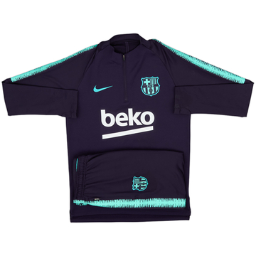 2019-20 Barcelona Nike Survêtement 1/4 Zip - 8/10 - (S)