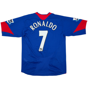 2006-08 Manchester United Maillot Third Ronaldo #7 - 8/10 - (S)