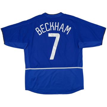 2002-03 Manchester United Maillot Third Beckham #7 - 5/10 - (L)