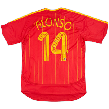 2006-08 Maillot domicile Espagne Alonso #14 - 5/10 - (M)
