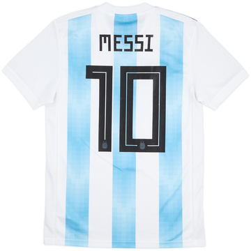2018-19 Maillot domicile Argentine Messi #10 - État 6/10 - (S)