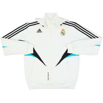 2008-09 Real Madrid adidas Veste de survêtement à capuche - 7/10 - (L)