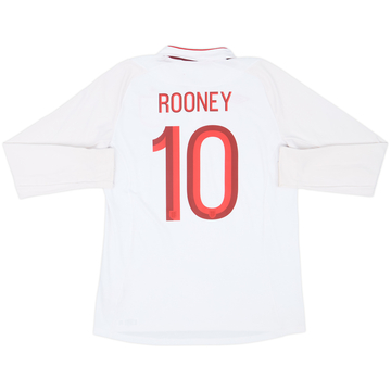 Maillot Domicile ML Angleterre 2012-13 Rooney #10 - 8/10 - (L)